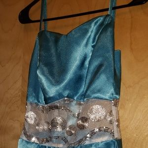 Custom designed cocktal prom school dance dress